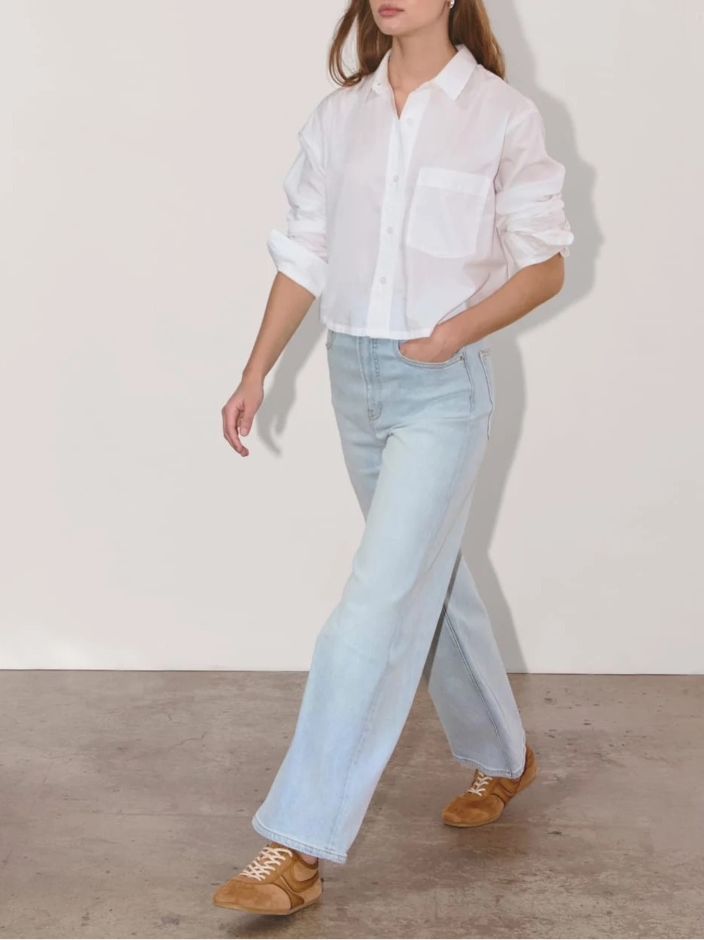 NWT Everlane The Way-High Sailor Jean Light Wash Size 27 - Picture 2 of 8